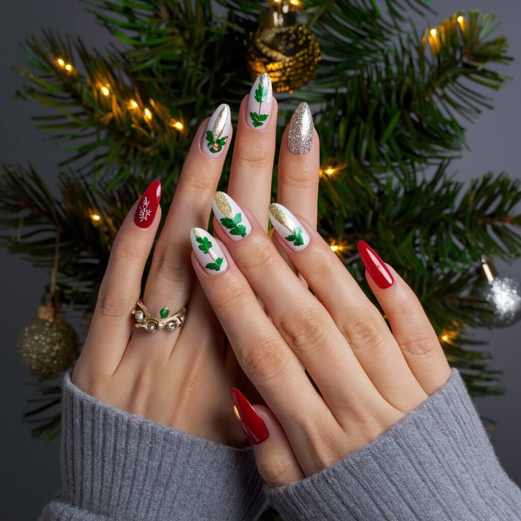 Holly Jolly Nails