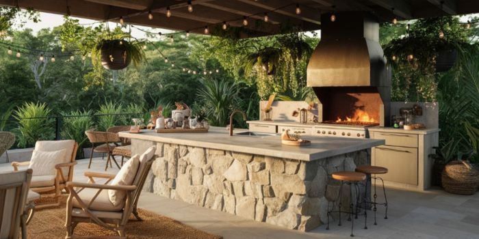 Outdoor Kitchen Ideas for Creating a Cozy and Inviting Space