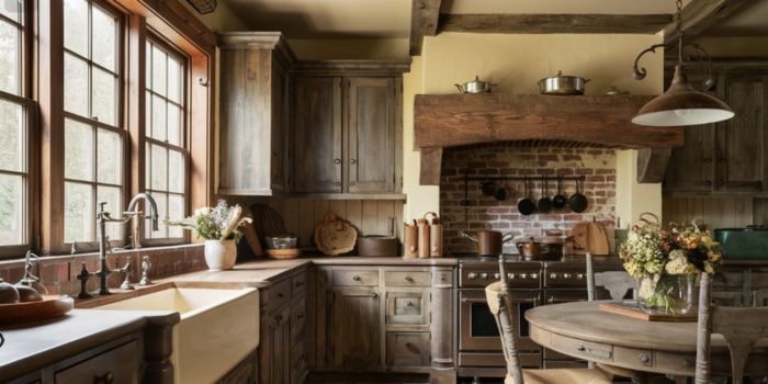 10 Rustic Kitchen Design