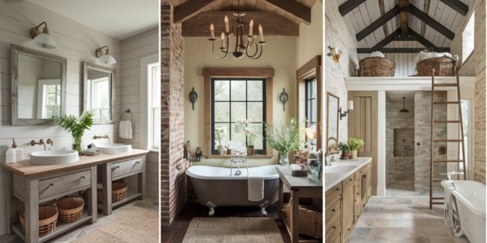 Farmhouse Bathroom Ideas