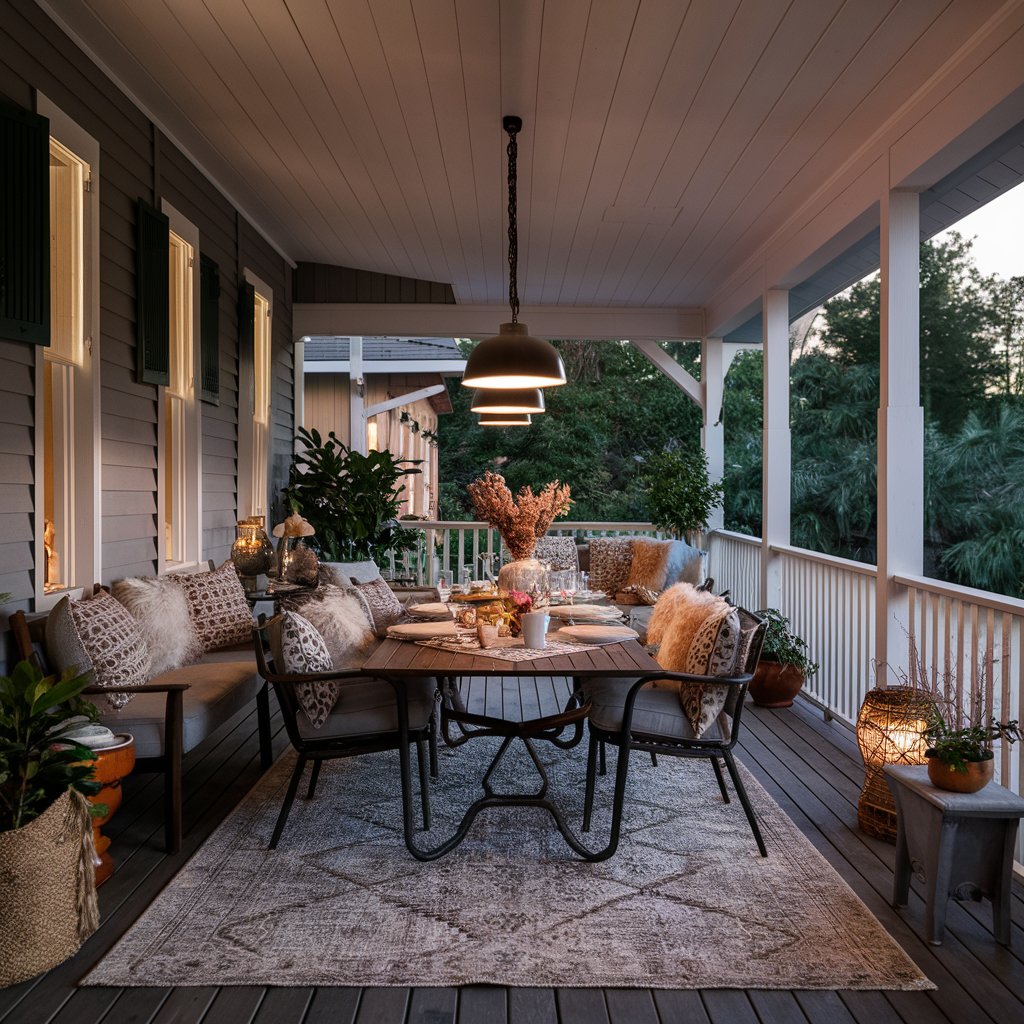 Add a Dining Area to Your Porch