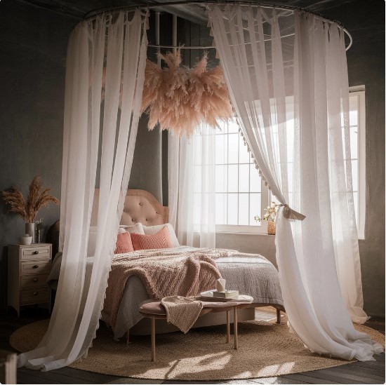 Hang Sheer Curtains