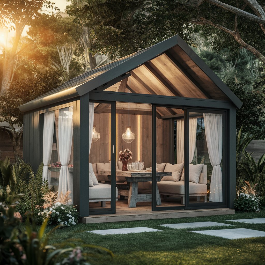 Invest in a Dining Pod or Gazebo