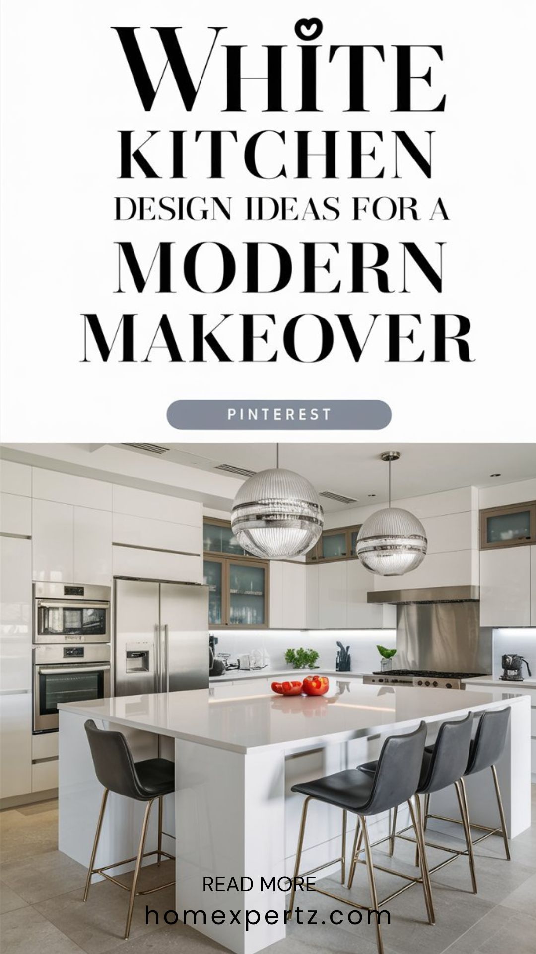 15 White Kitchen Design Ideas for a Modern Makeover - Home Experts