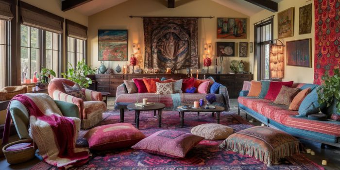 Boho Living Room Ideas for a Relaxed, Stylish Space