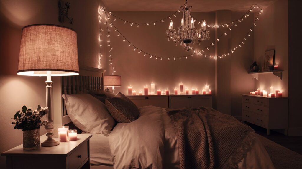 Incorporate Romantic Lighting