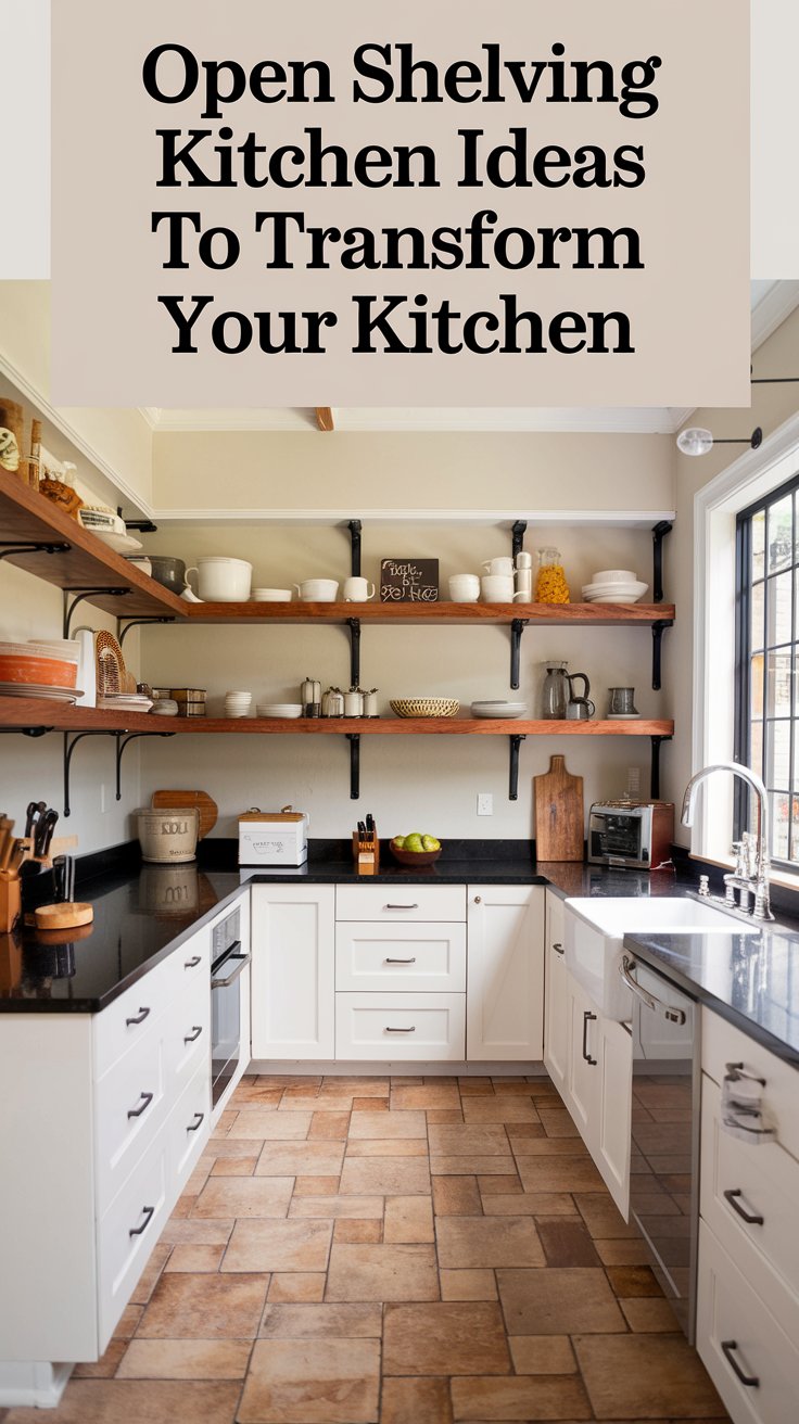 15 Open Shelving Kitchen Ideas to Transform your Kitchen - Home Experts
