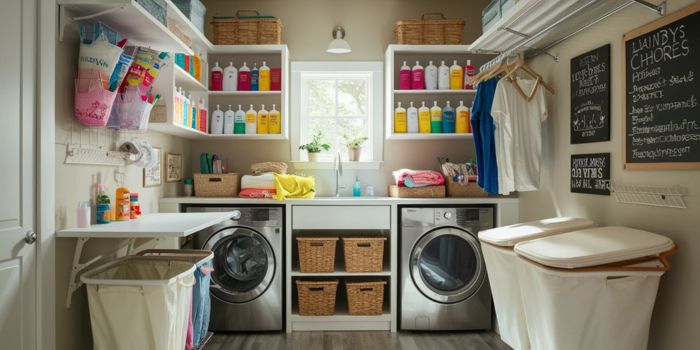 Small laundry Room Organization Ideas