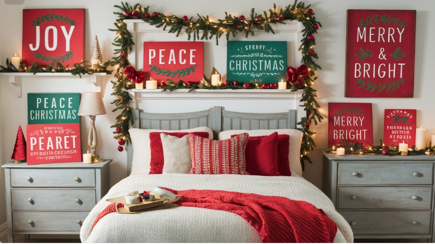 Colorful Christmas Signs