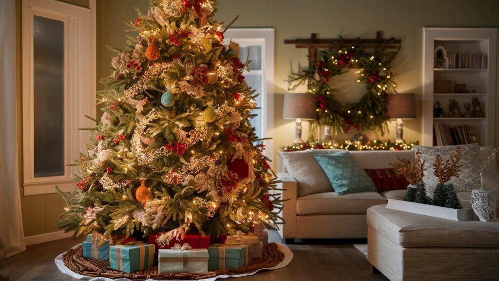 Create a Focal Point with a Christmas Tree