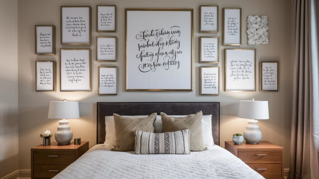 DIY Love Letter Wall Art