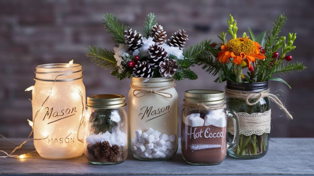 DIY Mason Jar Decor