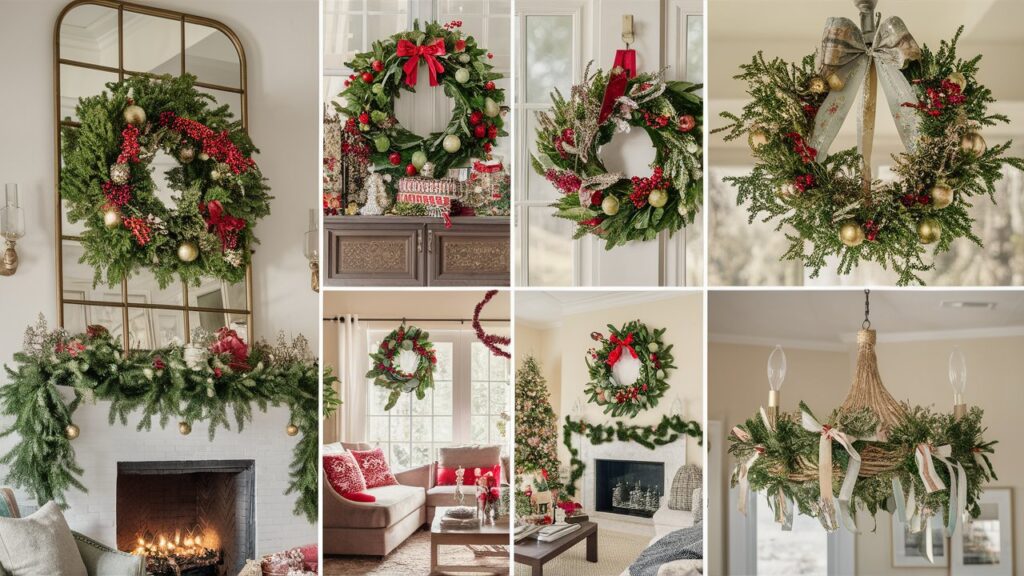 Hang Wreaths in Unexpected Places