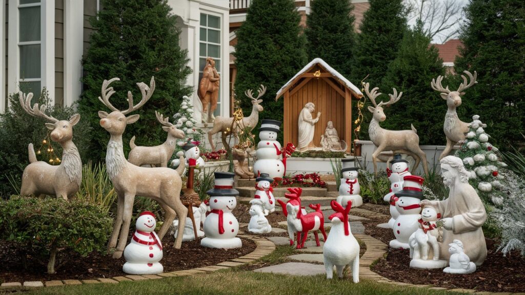 Holiday-Themed Statues