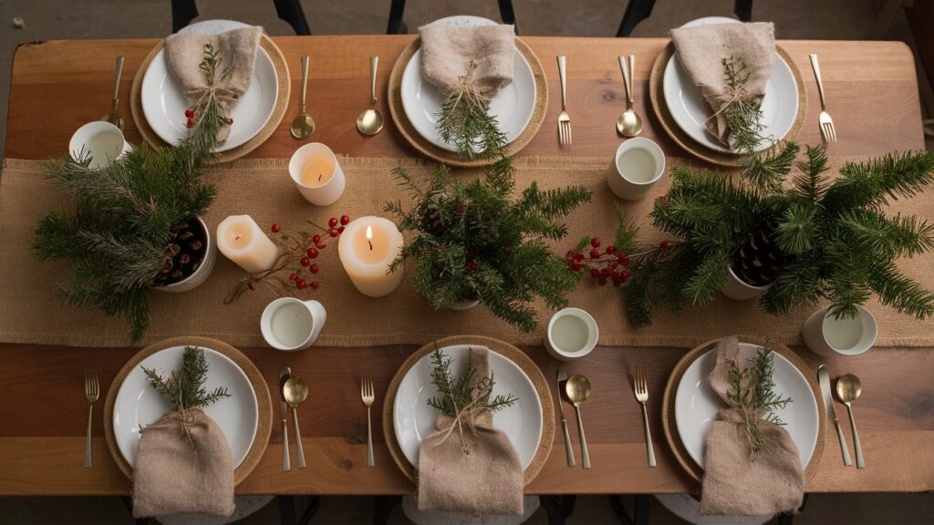 Rustic Table Settings