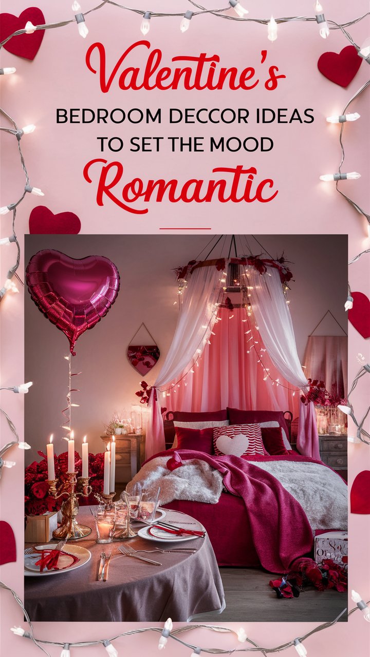 Valentine's Bedroom Decor Ideas to Set the Mood Romantic - Home Experts