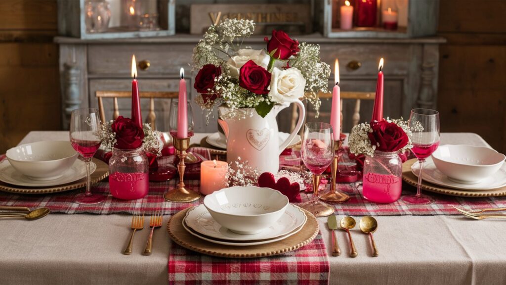 Valentine’s Day Table Setting