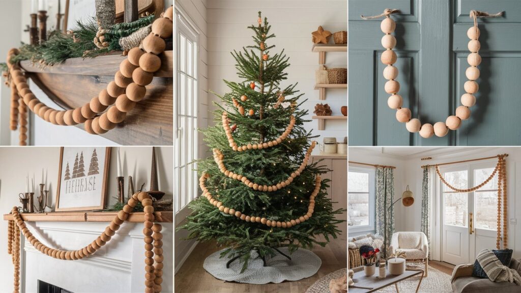 Wooden Bead Garlands