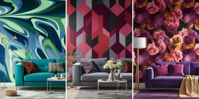 15 Bold Living Room Wallpaper Designs to Refresh Your Home