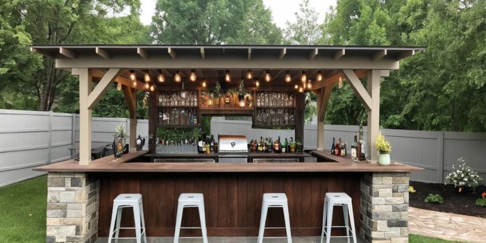 15 Farmhouse Backyard Bar Ideas to Transform Your Outdoor Space