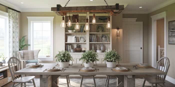 18 Unique Farmhouse Dining Room Chandelier Ideas for a Cozy Atmosphere