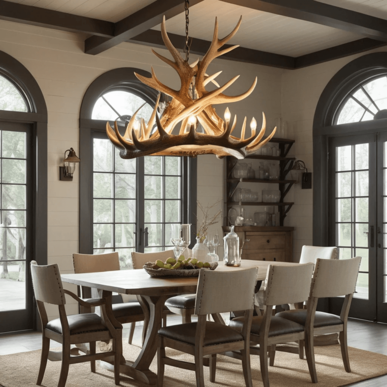 18 Unique Farmhouse Dining Room Chandelier Ideas for a Cozy Atmosphere ...