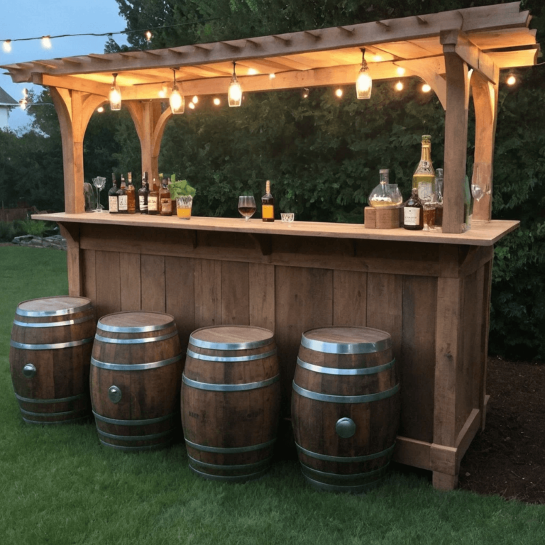 15 Farmhouse Backyard Bar Ideas to Transform Your Outdoor Space - Home ...