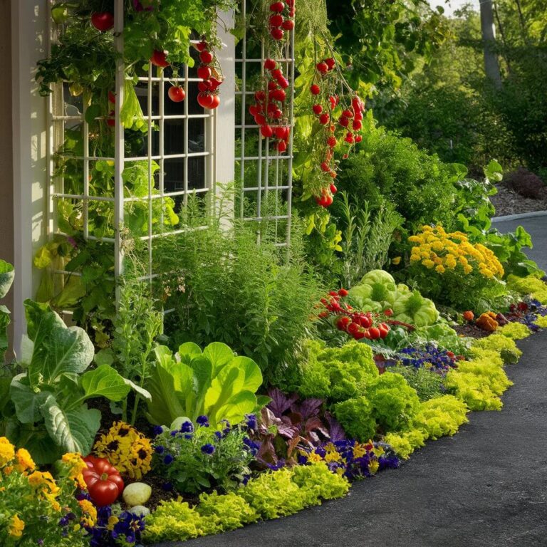 15 Stunning Driveway Flower Bed Designs to Enhance Your Curb Appeal