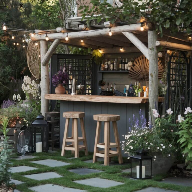 15 Farmhouse Backyard Bar Ideas to Transform Your Outdoor Space - Home ...