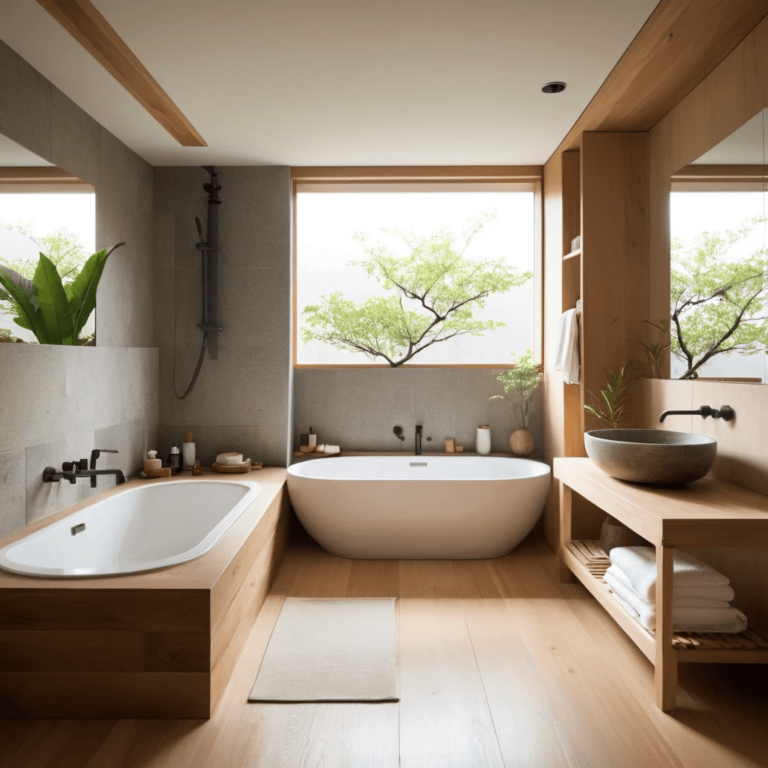 14 Japanese-Style Bathroom Ideas to Bring Tranquility to Your Home ...