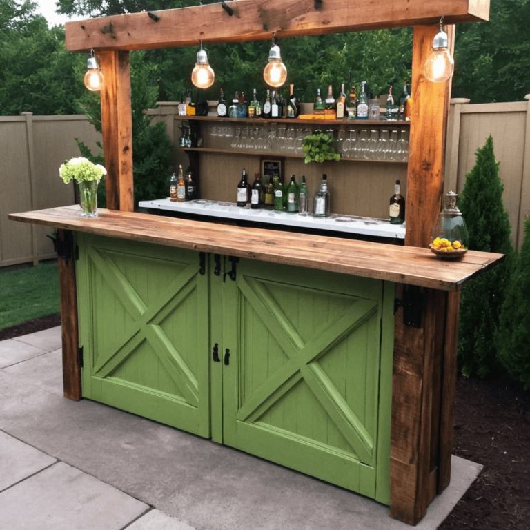 15 Farmhouse Backyard Bar Ideas to Transform Your Outdoor Space - Home ...