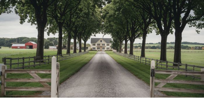 Farmhouse Driveway Ideas: 16 Practical Tips for a Beautiful Entryway