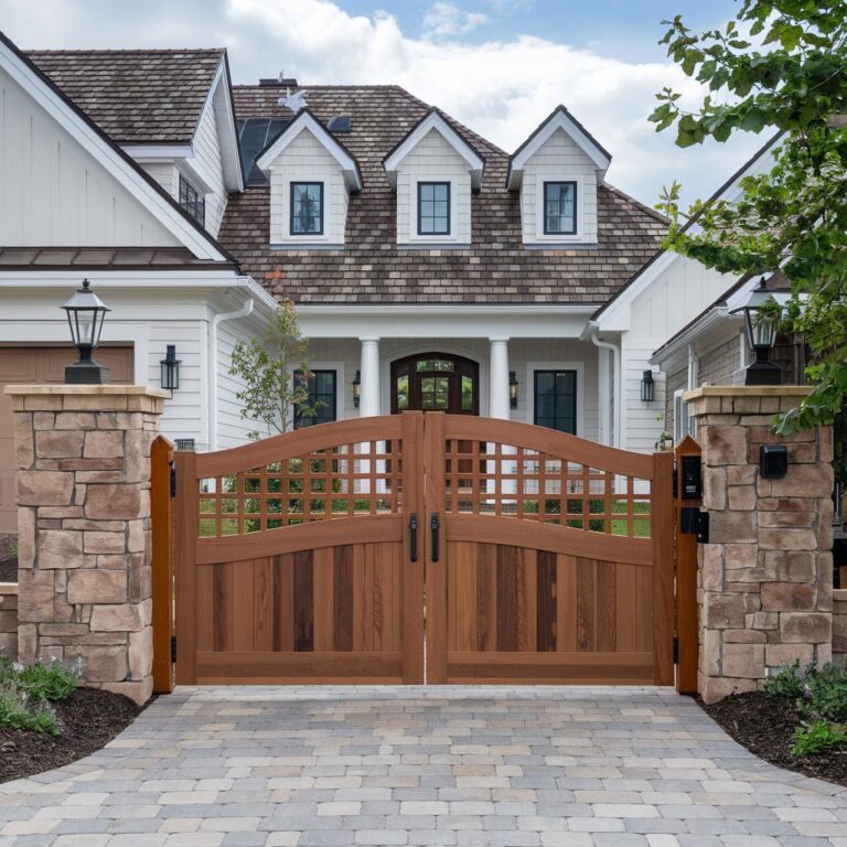 Driveway Gate Designs Ideas 15 Ways to Enhance Your Home’s Entrance ...