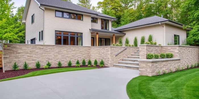 18 Modern Driveway Retaining Wall Ideas for a Sleek Look