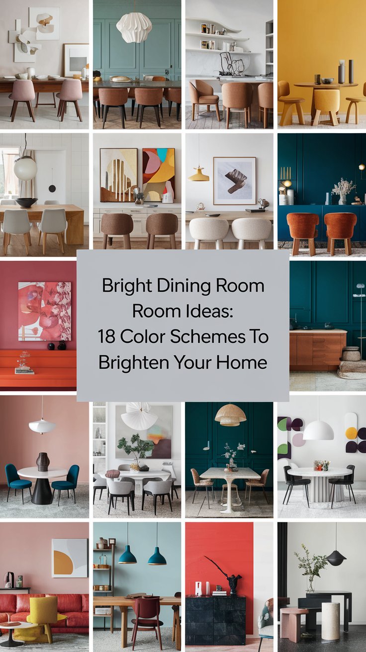 Bright Dining Room Ideas: 18 Color Schemes to Brighten Your Home - Home ...