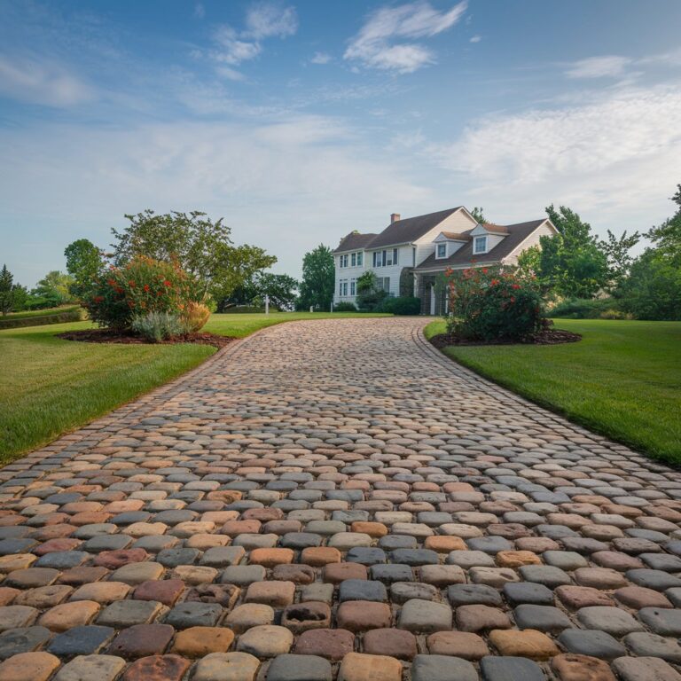 Rectangular Driveway Top 18 Natural Stone Driveway Ideas for a Luxurious Look - Home Experts