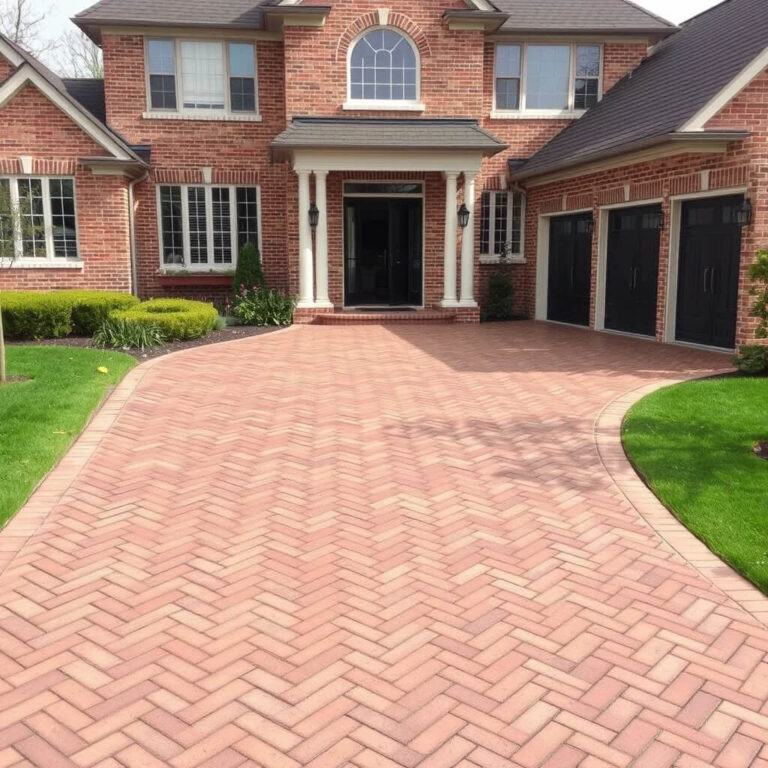 Random Pattern Paver Driveway 15 Stunning Driveway Paver Patterns Ideas for Curb Appeal - Home Experts