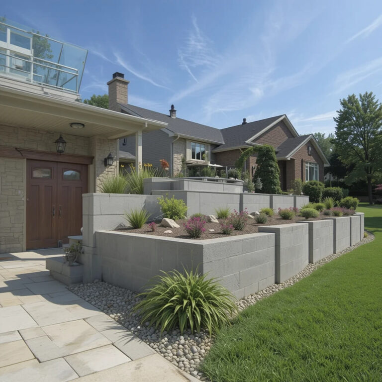 18 Modern Driveway Retaining Wall Ideas for a Sleek Look - Home Experts