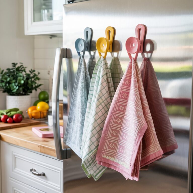15 Kitchen Towel Hanging Ideas for a More Organized Space - Home Experts