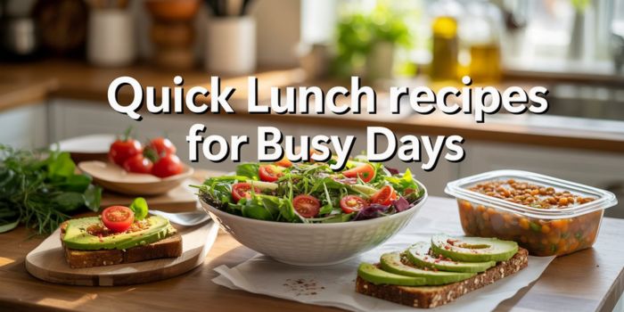 12 Quick Lunch Recipes for Busy Days