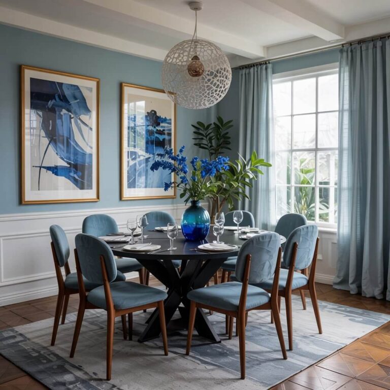 15 Stunning Blue Dining Room Ideas for a Serene Space - Home Experts