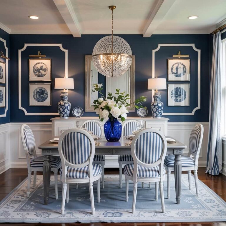 15 Stunning Blue Dining Room Ideas for a Serene Space - Home Experts