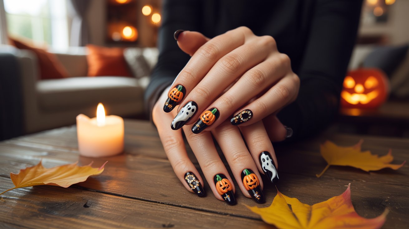 12 Halloween Nail Art Ideas