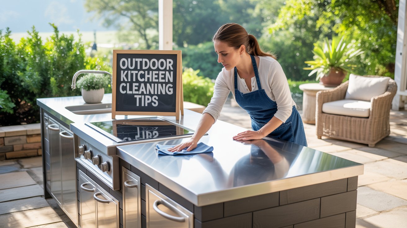 Outdoor Kitchen Cleaning Tips