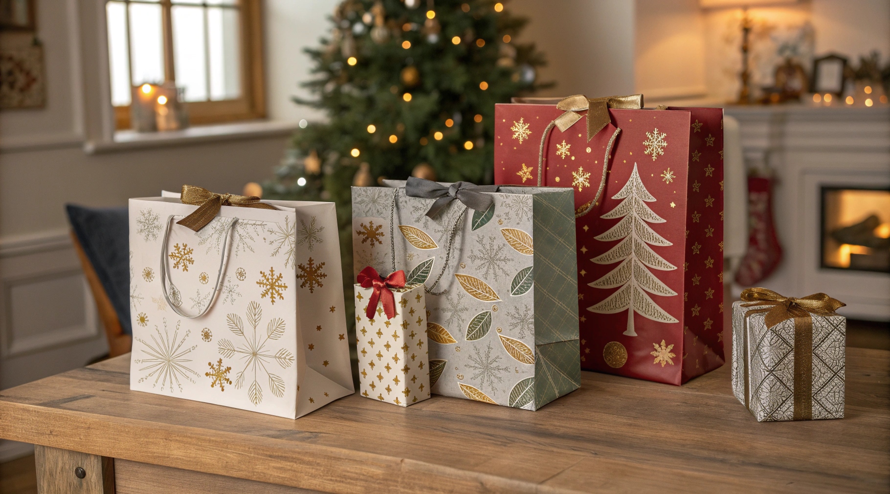 12 Stylish and Thoughtful Christmas Gift Bag Ideas