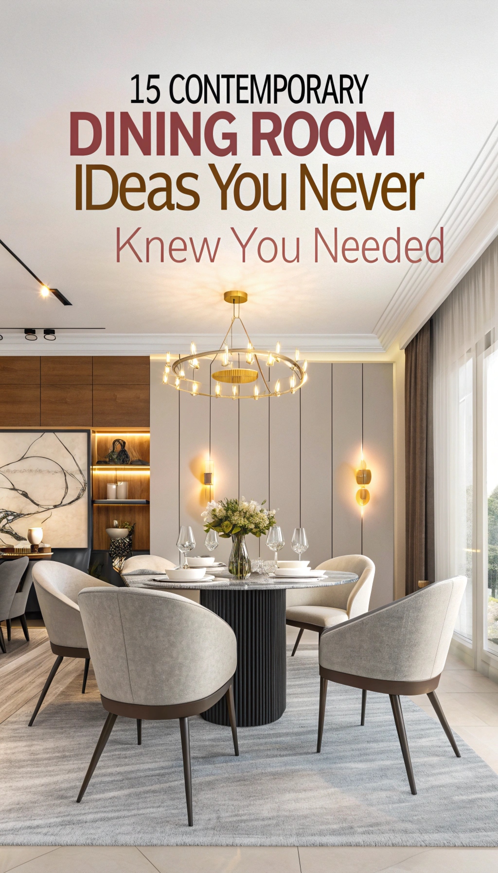 15 Contemporary Dining Room Ideas You Never Knew You Needed - Home Experts