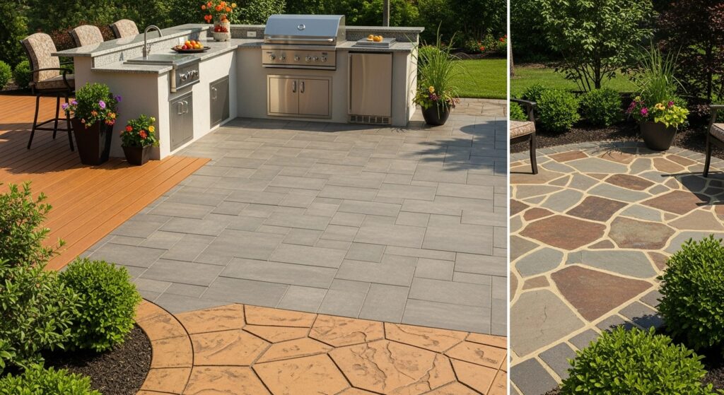12 Best Flooring Options for Outdoor Kitchens