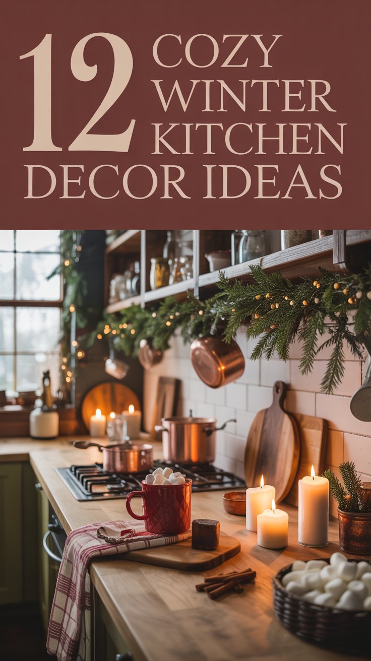 12 Cozy Winter Kitchen Decor Ideas - Home Experts