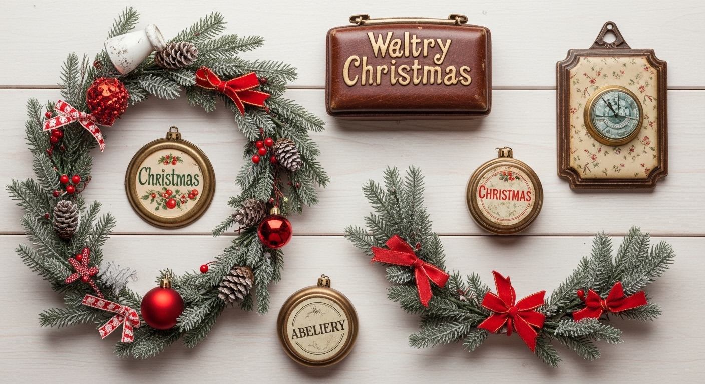 12 Vintage Christmas Decor Ideas