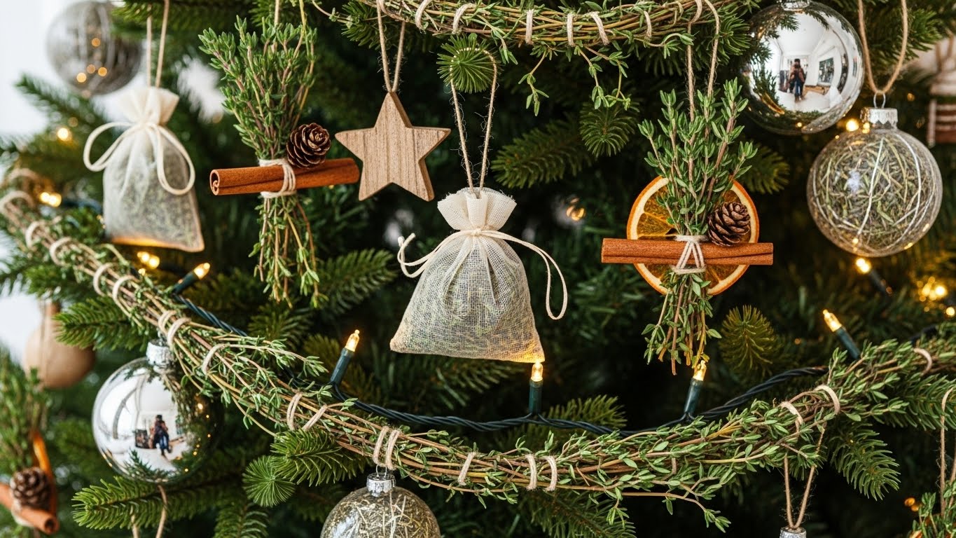 Christmas Tree Decorating Ideas with Thyme